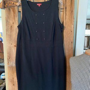 Merona black sheath dress size XXL